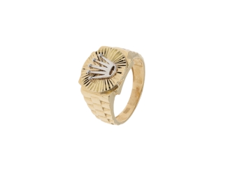 Zlatý pánsky prsteň PP019