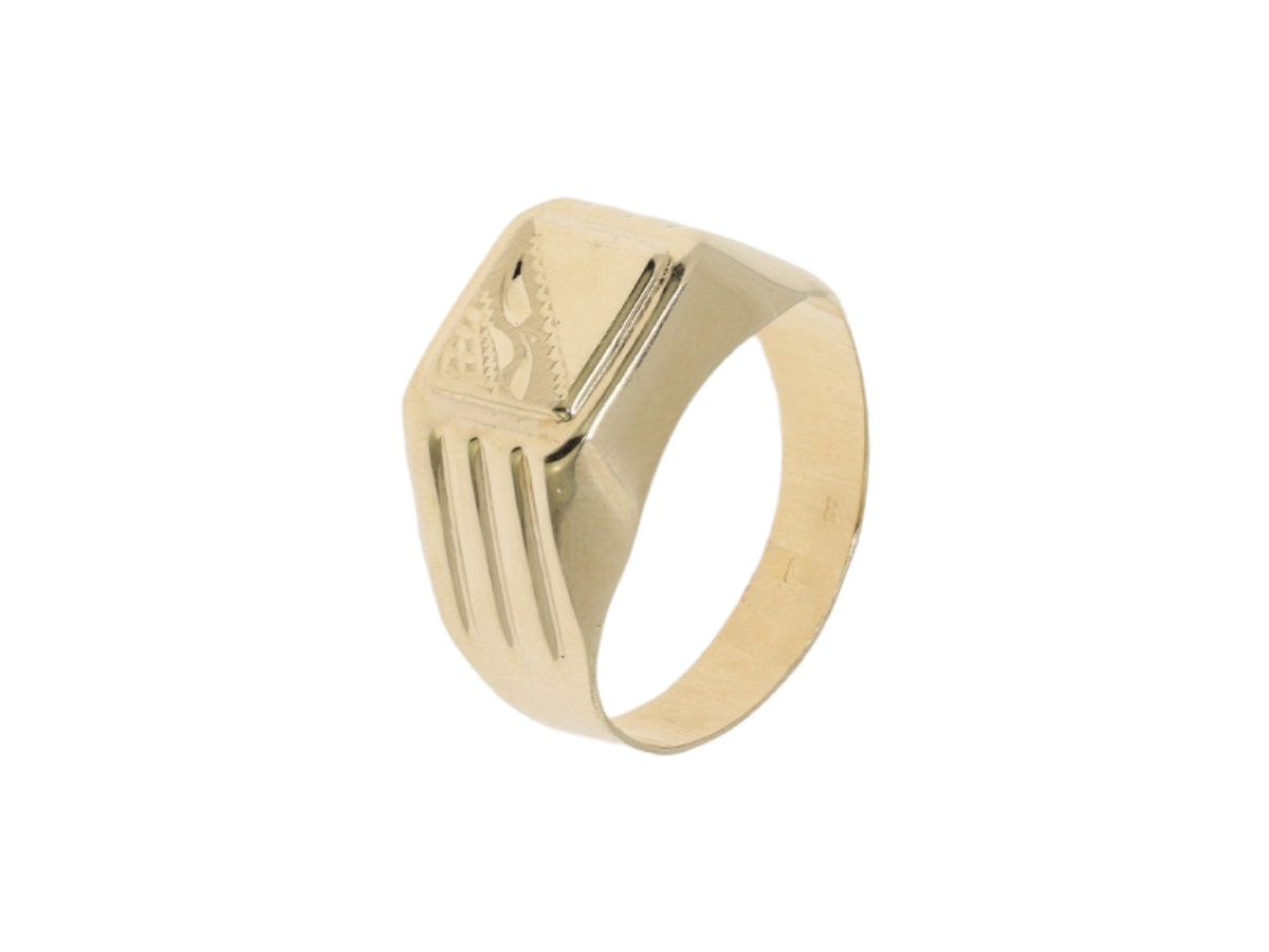 Zlatý pánsky prsteň PP001