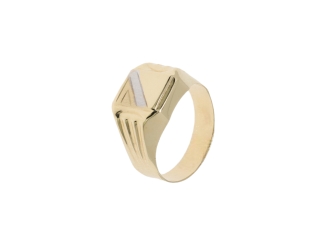 Zlatý pánsky prsteň PP008