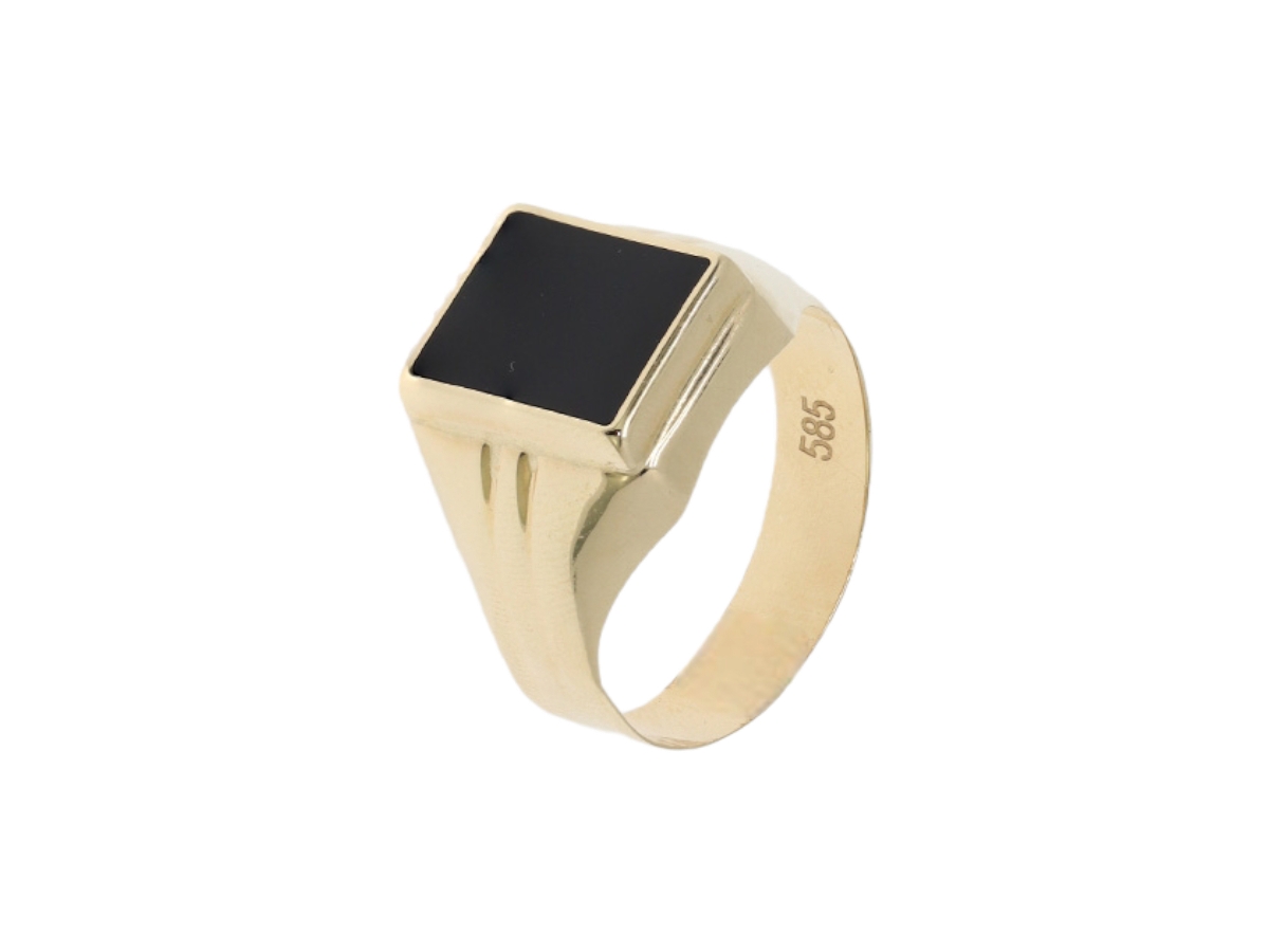 Zlatý pánsky prsteň PP013