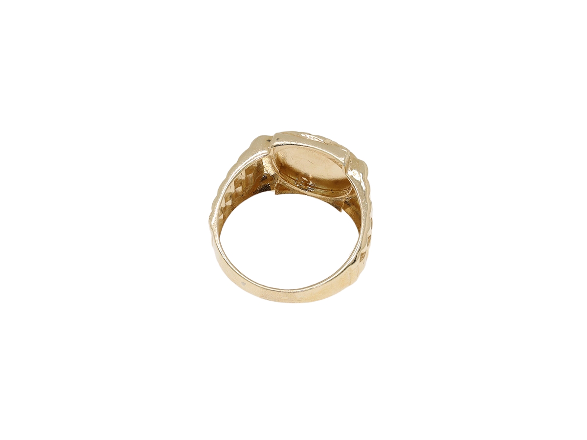 Zlatý pánsky prsteň PP019
