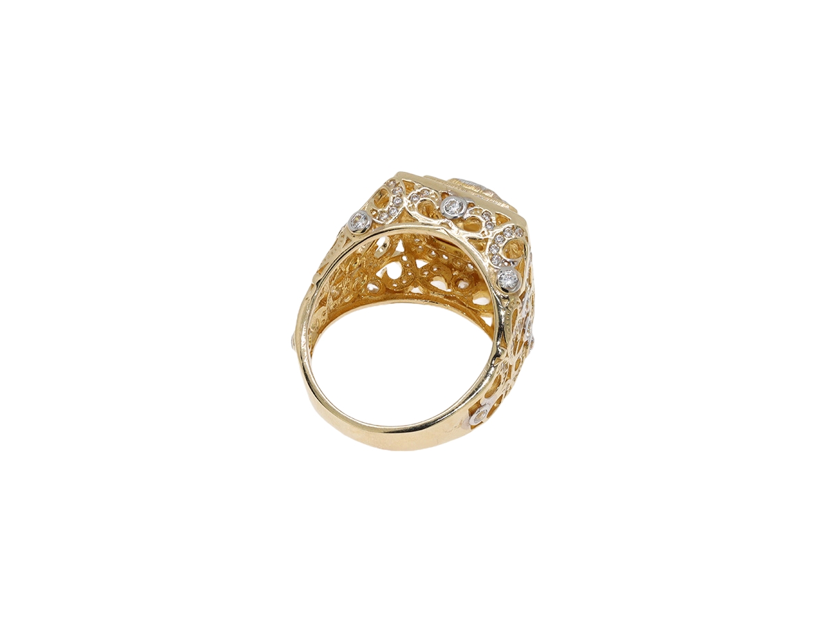Zlatý pánsky prsteň PP021