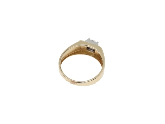 Zlatý pánsky prsteň PP023