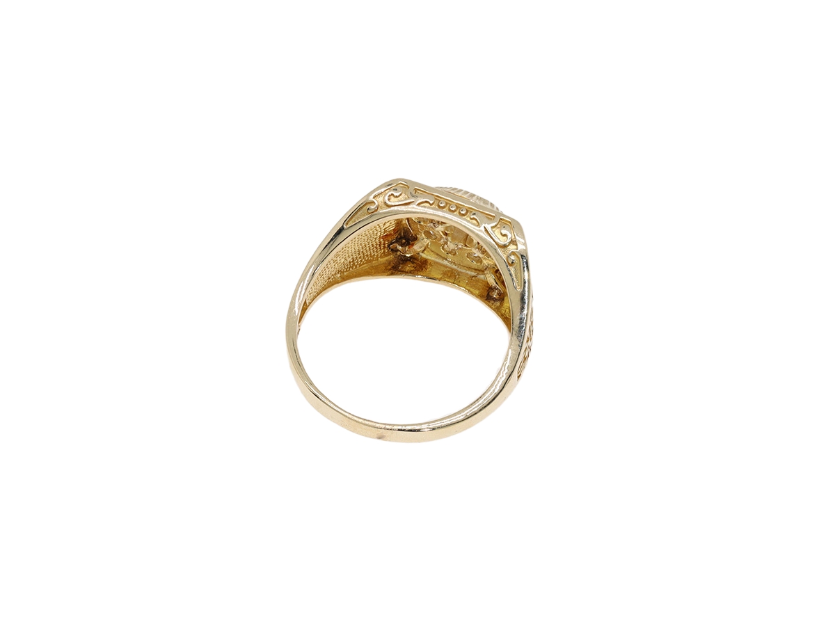 Zlatý pánsky prsteň PP024