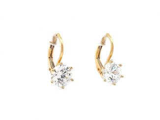 Zlaté náušnice NUP25904