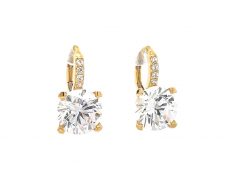 Zlaté náušnice NUP25901