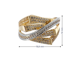 Zlatý prsteň PR231202