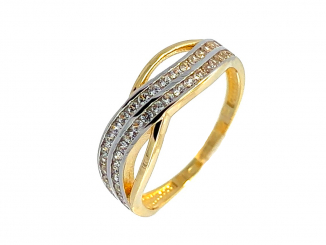 Zlatý prsteň PR24410