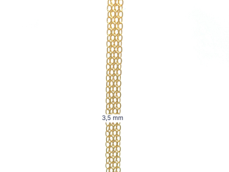 Zlatý náramok ZN26313