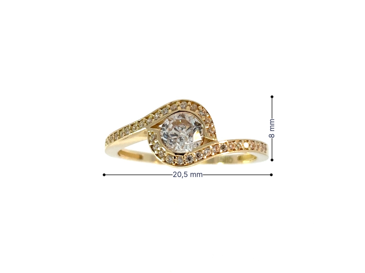 Zlatý prsteň PR231203