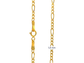 Zlatá retiazka Figaro ZR2581145