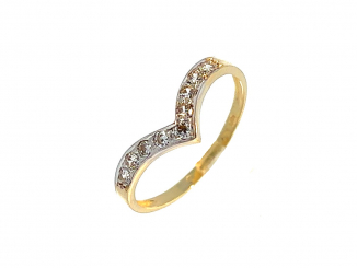Zlatý prsteň PR24414