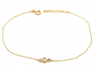 Zlatý náramok ZN25907