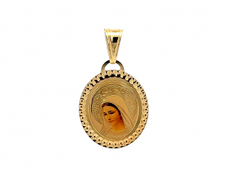 Zlatý prívesok Madona PRI24325