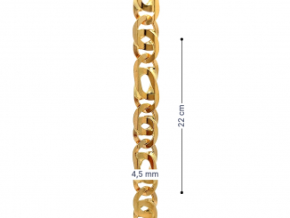 Zlatý náramok ZN25806