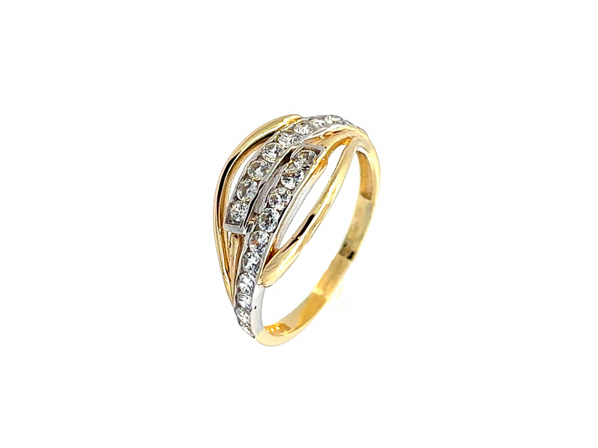 Zlatý prsteň PR24403