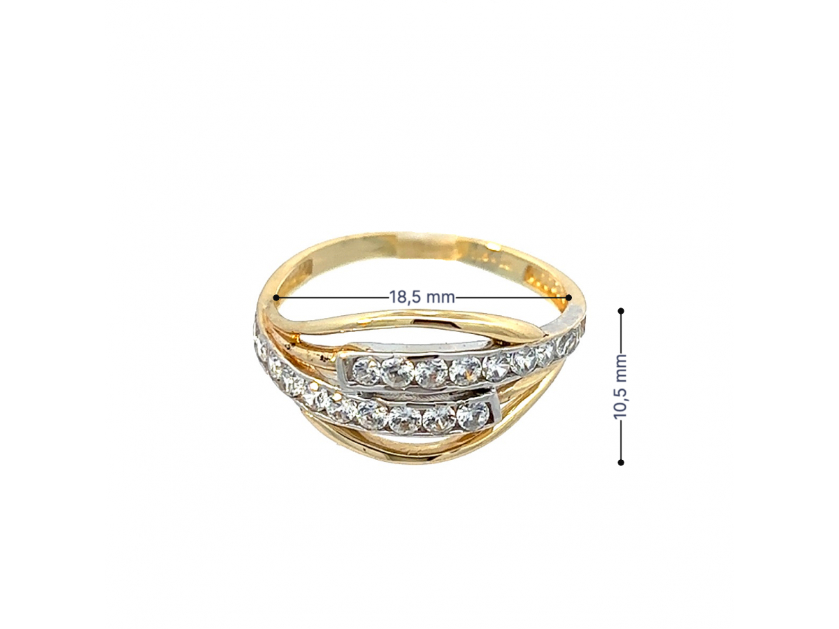 Zlatý prsteň PR24403