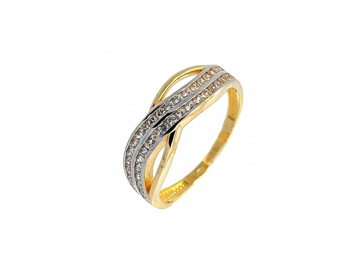 Zlatý prsteň PR24410