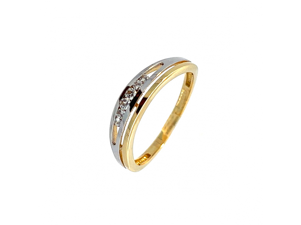 Zlatý prsteň PR24412