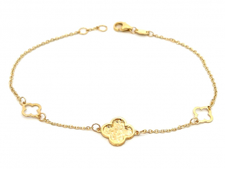 Zlatý náramok ZN24408