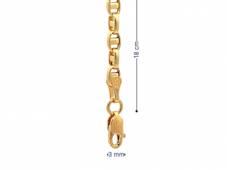 Zlatý náramok ZN24609