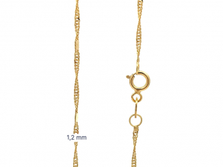 Zlatá retiazka ZR26021045