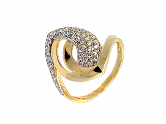 Zlatý prsteň PR24419