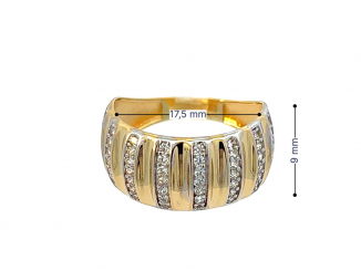 Zlatý prsteň PR24405