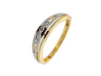 Zlatý prsteň PR24412