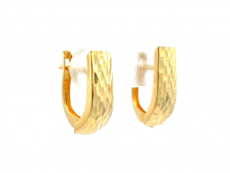 Zlaté náušnice DOP26302