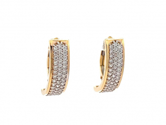 Zlaté náušnice NUP25801