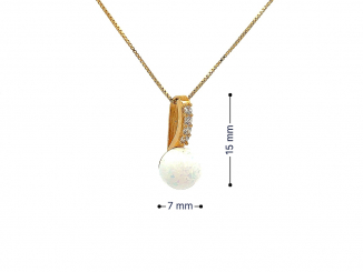 Zlatý prívesok PRI25903