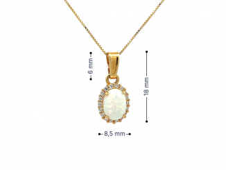 Zlatý prívesok PRI25902