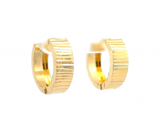 Zlaté náušnice kruhy KRU26306