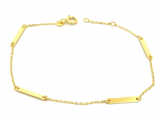 Zlatý náramok ZN251113