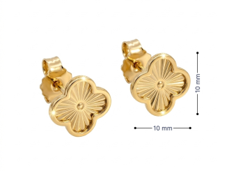 Zlaté náušnice DOP26401