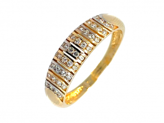 Zlatý prsteň PR24408