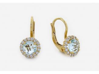 Zlaté náušnice 4DO0021