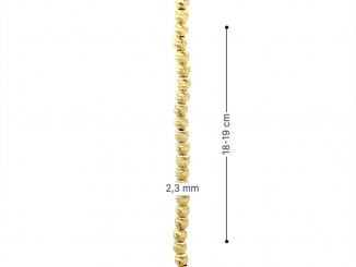Zlatý náramok ZN241206