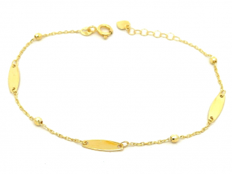 Zlatý náramok ZN251112