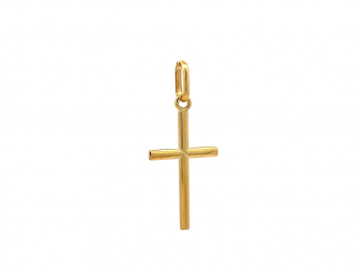Zlatý prívesok Krížik PRI25805