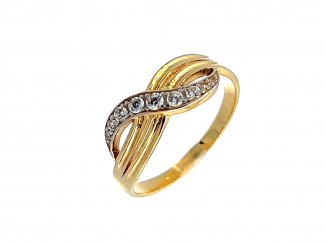 Zlatý prsteň PR24418
