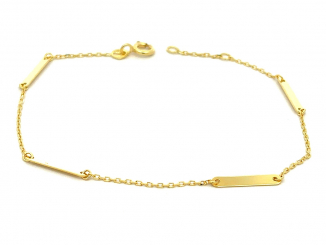 Zlatý náramok ZN251113