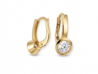 Zlaté náušnice NUP26304