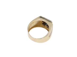 Zlatý pánsky prsteň PP012
