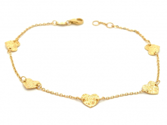 Zlatý náramok ZN251115