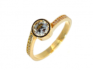 Zlatý prsteň PR24304