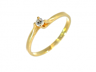 Zlatý prsteň PR24308