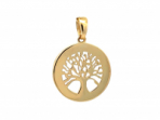 Zlatý prívesok strom života PRI24502