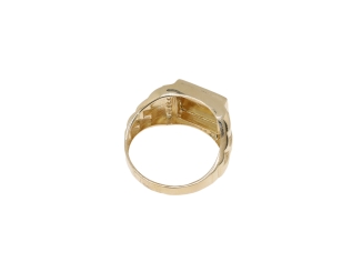 Zlatý pánsky prsteň PP016